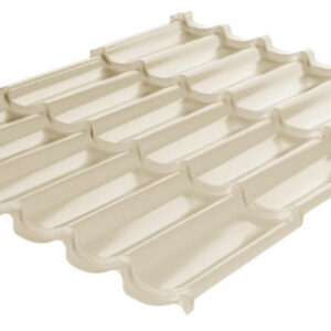 Металочерепиця Rauni RAL 1015 (бежева) PE 0,45 Premium