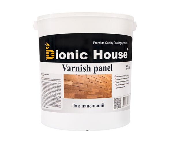 Лак для дерева панельний Bionic-House 2,5 л Безбарвний