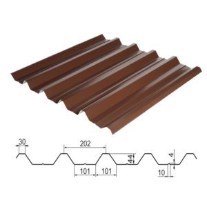 Профнастил НС-44 / RAL 1015 / 0,5 мм