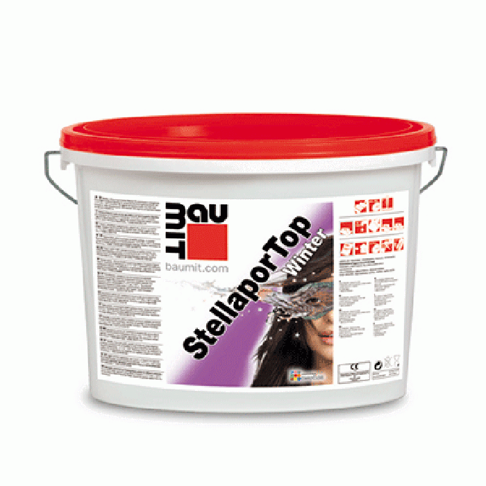 Baumit StellaporTop Декоративна фасадна штукатурка короїд силікон-силікатна 2,0 R 25 кг