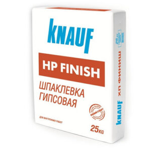 Шпаклівка гіпсова фінішна "KNAUF" HP Finish, 25 кг
