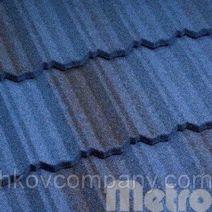 Композитна металочерепиця - Metrotile CLASSIC Thunderblue #Метротайл
