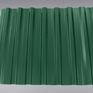 Профнастил покрівельний НС-20 RAL 6005 (зелений) PE 0.45 мм / Тайл