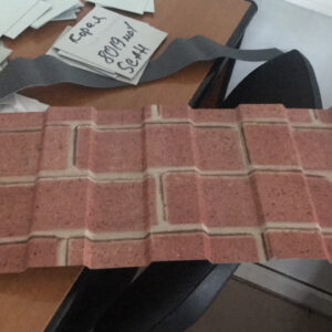 Профнастил для забору Арсенал С-20 принт цегла (0.4 мм) Китай