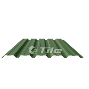 Профнастил покрівельний НС-35 / 0,5 мм / RAL 6005 / TILE