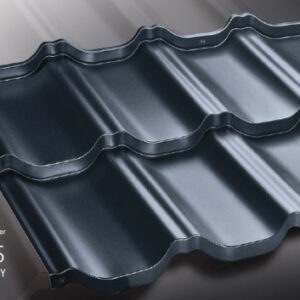 Черепиця модульна BUDMAT  ⁇  Venecja  ⁇  Х-matt  ⁇  графіт