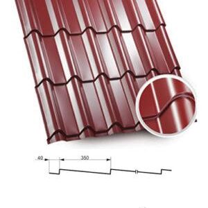 Металочерепиця Яспис МАТ 0,45 мм Словаччина ZARTMET