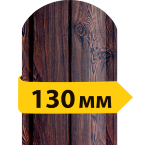 Штакетник Printech односторонний Темне дерево