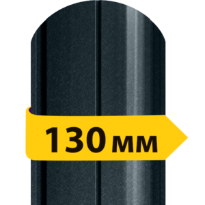 Штакетник матовий поліестер 0,45 мм RAL 7024