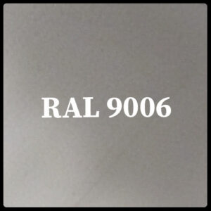 Гладкий лист 0,7 мм / RAL 9006 - Сріблястий металік / MittalSteel / Zn 225