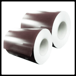 Рулонна сталь Sea HyperTM Корея 0,45 мм — гладкий лист із полімерним покриттям PE 25 мікронів Коричневий 8017, PE