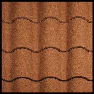 Композитна черепиця Metrotile Romana (Terra-Cotta)