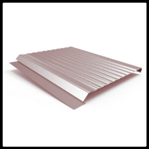 Фасадна Панель ЕвроФАСАД тип В 200 мм 0,5 мм RAL 8017 PEMA ( Польща)