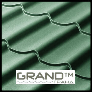 Металочерепиця RAL 6020 матова 0,5 мм ( Шведський метал SSAB)