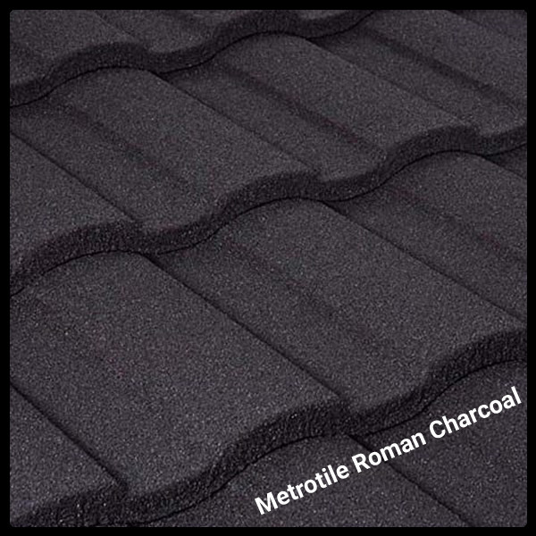 Metrotile Roman Charcoal Композитна черепиця (Ніколаївська зона)