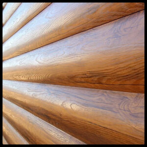 Сайдинг металевий Сруб 0,4 мм дуб структурний (Південна Корея)