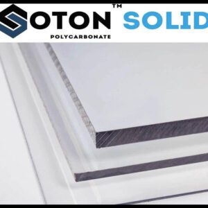 Монолітний полікарбонат — Soton SOLID  4 мм (прозорий)