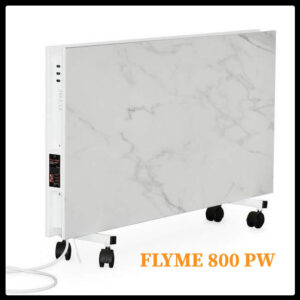 Подвійний керамічний обігрівач c програматором Flyme 800PW білий