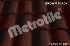 Композитна черепиця Metrotile (роман) Brown-black Запоріжжя