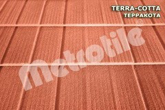 Композитна черепиця Metrotile SHINGLE (шингл) Terracotta Івано-Франковськ