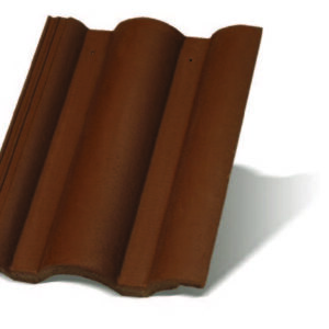 Ланцюгово-піщана черепиця Данубіа (колір Коричневий)