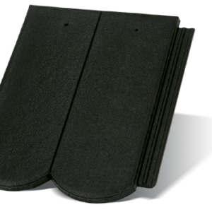 Ланцюгово-піщана черепиця Рундо (колір Карбон)