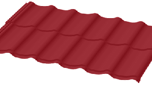 Антиб металочерепиця 0,5 мм PEMA Ral 3005 Польща