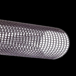 Сітка захисна для жолоба Levex Tube (довжина 2 м) для водостічних систем 125 мм