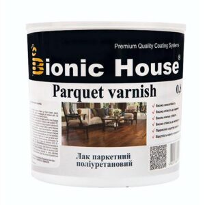 Паркетний лак ультрастійкий Joncryl Bionic-House 0,8 л Безбарвний Глянсовий