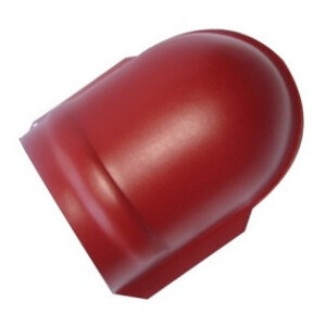 Заглушка ковзана напівкругла 0,5 мм RAL 3005