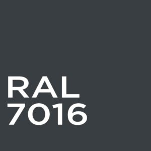 Гладкий лист RAL 7016 0,5 мм ArcelorMittal (в захисній плівці 50 м*1,25 м)