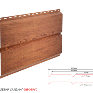 Металосайдинг Дошка No1 Золотий дуб (0,4 мм Китай) "ДахСірвіс"