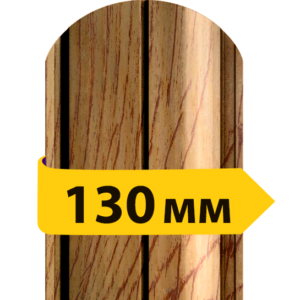 Штакетник двосторонній 3d дерево