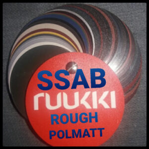Гладкий аркуш Рууккі SSAB / Rough matt 30 / RR 887