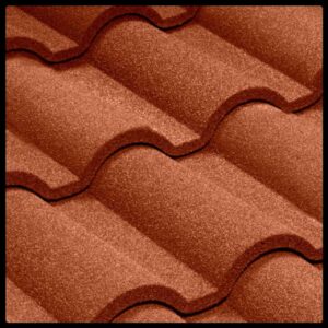 Композитна Черепаиця  ⁇  QueenTile  ⁇  Verona  ⁇  Terra-Cotta