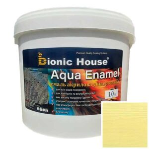 Фарба-емаль для дерева Bionic-House Aqua Enamel 10 л Фісташковий