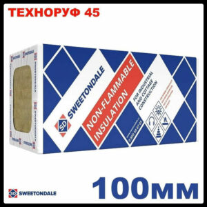 Базальтовий утеплювач Техноруф Н Оптима 100 мм ⁇ 2,16 м2/упк