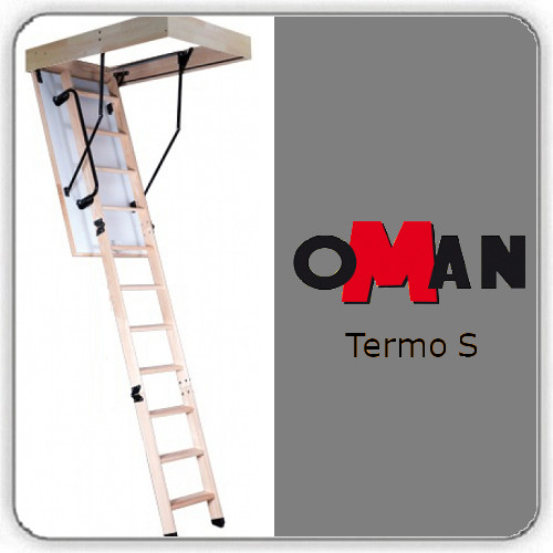 Сходи на горище / Oman Termo S (120x70) H280