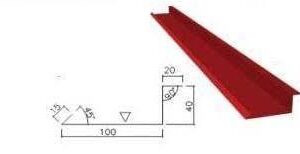 Планка примикання до стіни.