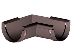 Кут ринви внутрішній Gamrat Ø125 (Система 125/90)