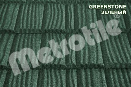 Композитна черепиця Metrotile WOOD (вуд) Greenstone Волошків