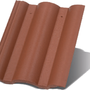 Ланцюгово-піщана черепиця Данубіа (колір Корал)