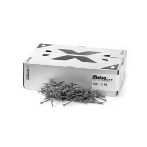 Кровільні цвяхи Metrotile — для композитної черепиці (1 кг) Чорний, 5 кг