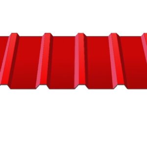 Профнастил покрівельний С-18 (колір 3011 — червоний, глянець)