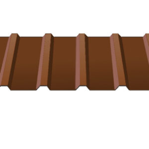 Профнастил покрівельний С-18 -8017 коричневий