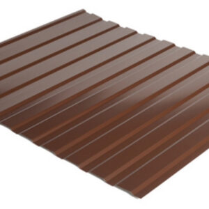 Профнастил ПС-10 ⁇ Тектум-С ⁇ RAL 8017 ⁇ 0,45 мм ⁇ PE-глянець ⁇ Китай ⁇