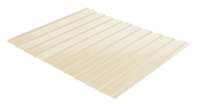 Профнастил ПС-10 / 0,5 мм / RAL 1015 — бежевий