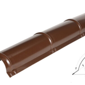 Планка ковзана круглого 0,45 мм глянець (Південна Корея) 2 метри