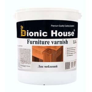 Лак меблевий Joncryl Bionic-House 2,5 л Безбарвний Матовий