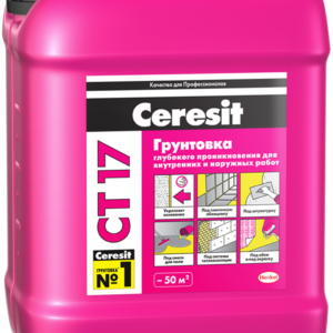 Ґрунтовка Церезит СТ 17 (Ceresit CT 17) 10 л (глибокого проникнення)